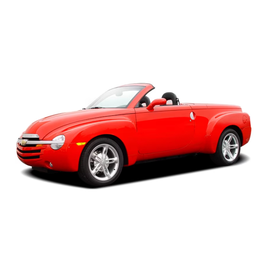 Chevrolet SSR 2006 Owner's Manual