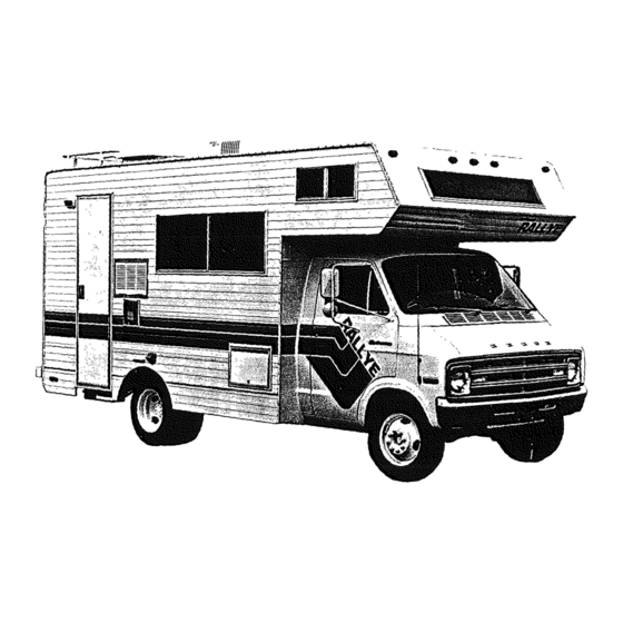 Fleetwood 1978 Jamboree Rallye Owner's Manual