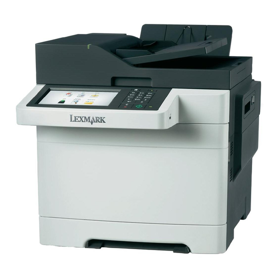 Lexmark CX310 Service Manual