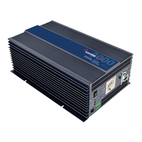 Samlex Europe PST-300S-12E Owner's Manual