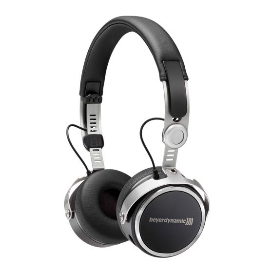 Beyerdynamic AVENTHO Quick Start Manual