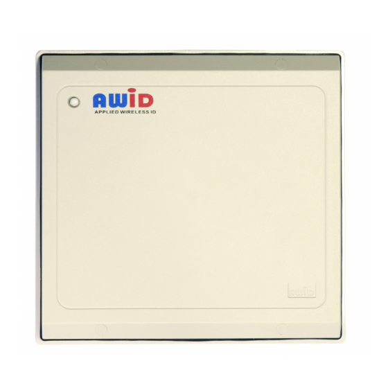 AWID LR-911 Instructions For Use Manual