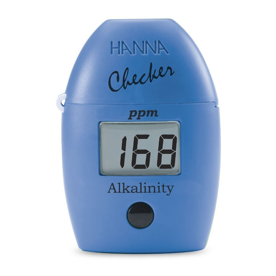 Hanna Instruments HI 775 User Manual