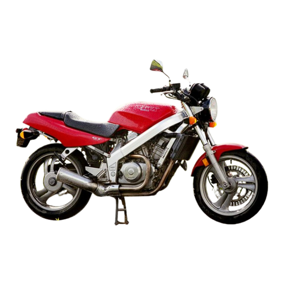 Honda Hawk GT NT650 1989 Service Manual