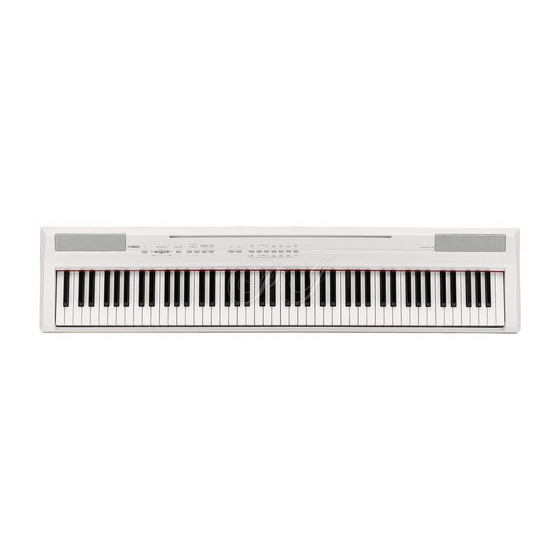 Yamaha P-105 Owner's Manual