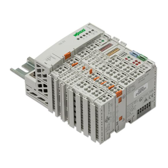 SMA WAGO-I/O-SYSTEM 750 Installation Manual
