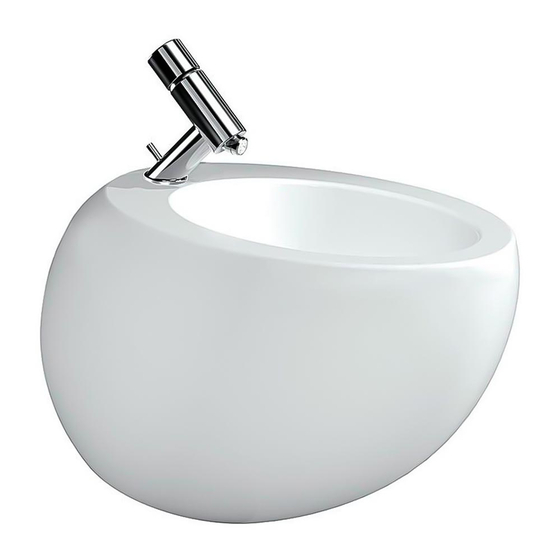 Laufen IL BAGNO ALESSI 8.2097.6 Installation Instruction