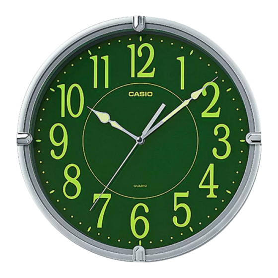 Casio Clock User Manual