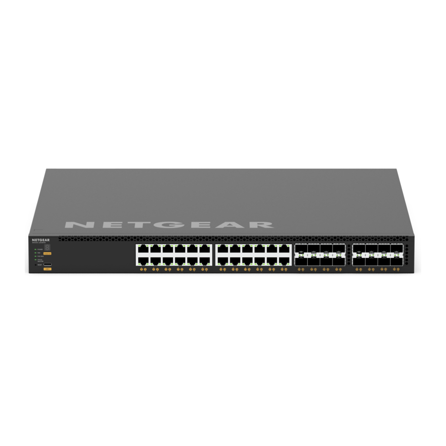 NETGEAR M4350 Series - Fully Managed Switch Installation Guide
