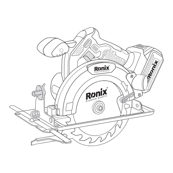Ronix 8609 Manuals