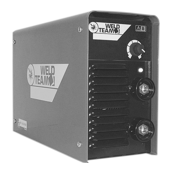 Air Liquide WELDTEAM 90i Instructions For Use And Maintenance Manual