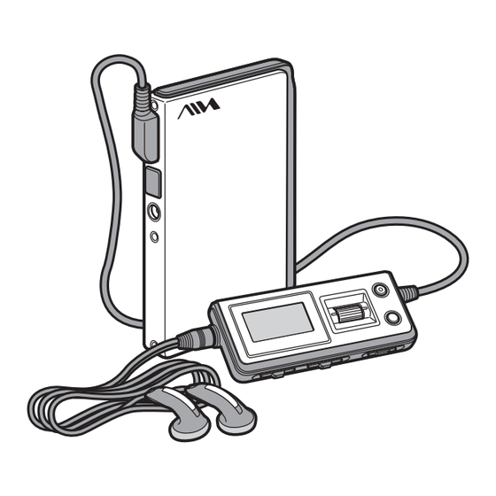 Aiwa HZ-WS2000 Operating Instructions Manual