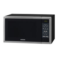 SAMSUNG GE614W Owner's Instructions And Cooking Manual
