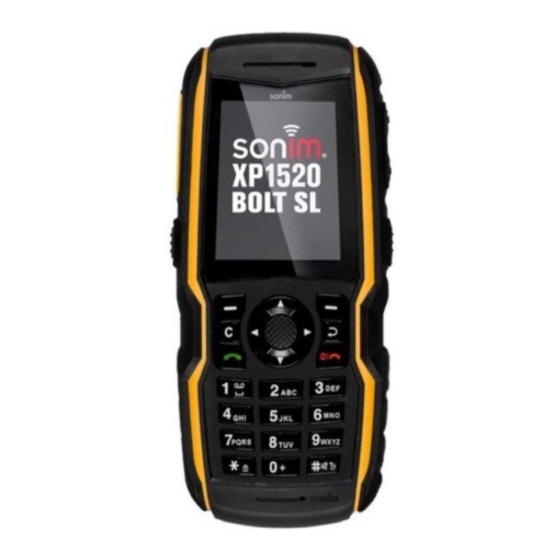 Sonim XP1520 BOLT SL User Manual