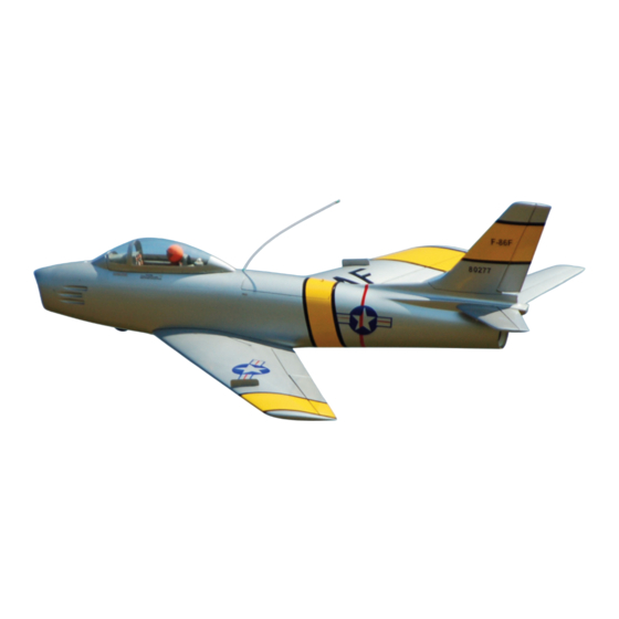 Fox Composites F-86 Sabre Instruction Manual