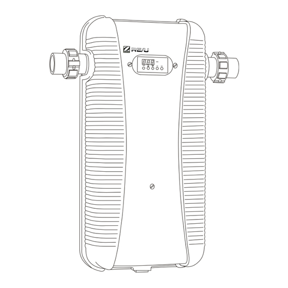 Zodiac RE/U Instructions For Installation And Use Manual