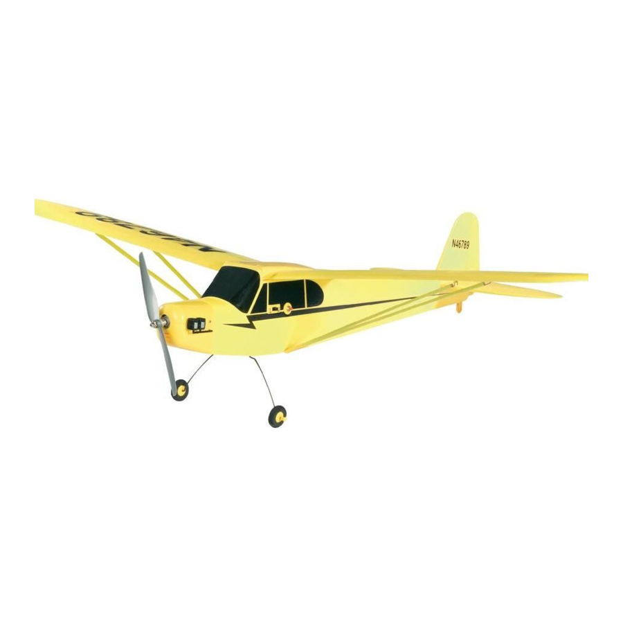Reely Sky Piper J3 Cub Operating Instructions Manual