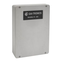 Hubbell GAI-Tronics 10370-701 Manual