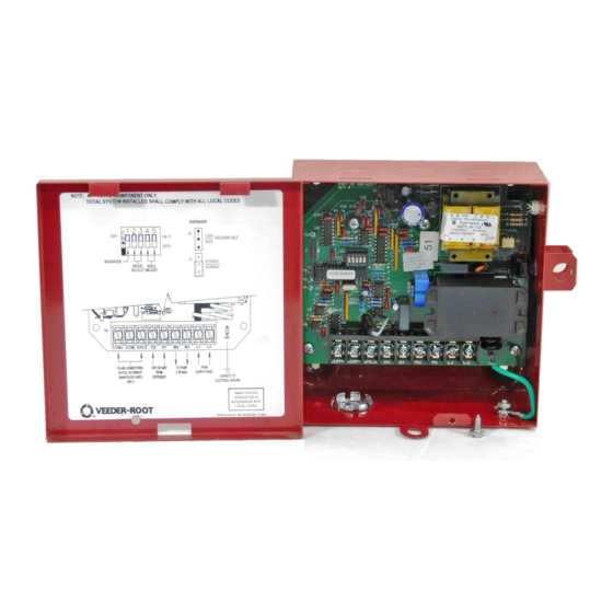Veeder-Root 880-051-1 Pump Control Box Manuals