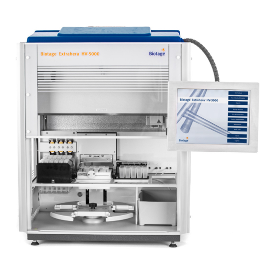 Biotage Extrahera HV-5000 Installation Checklist