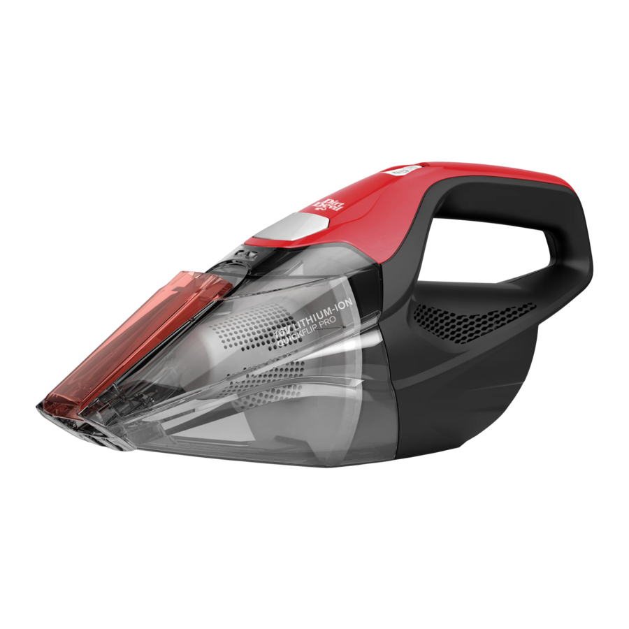 Dirt Devil Lithium Cordless Hand Vacuum Manual