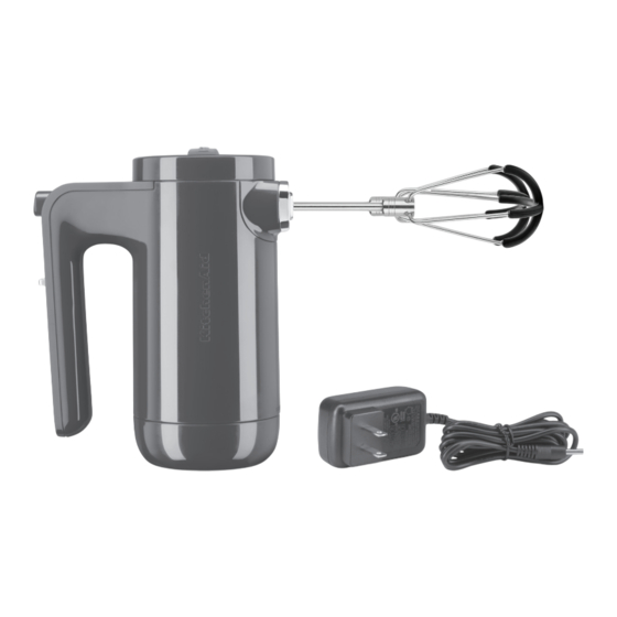 KitchenAid KHMB739Q2 Manual