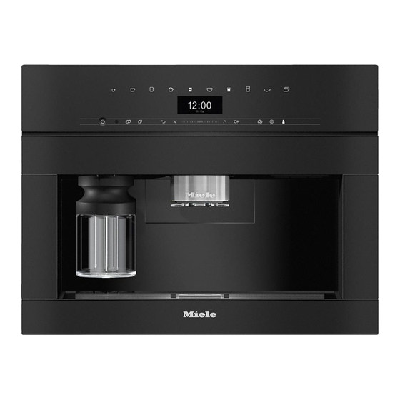 Miele CVA 7440 Operating And Installation Instructions