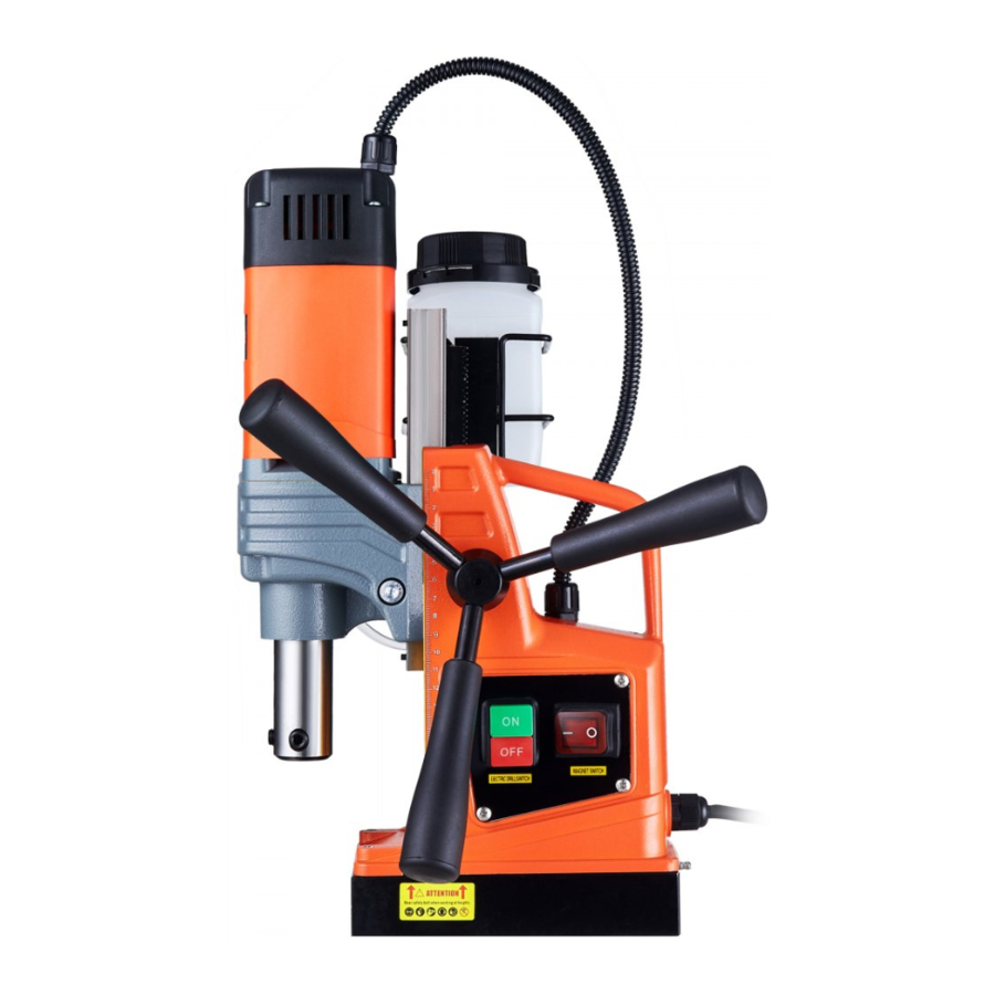 VEVOR 8840/D8840/8850E/D8860 - MAGNETIC DRILL Manual