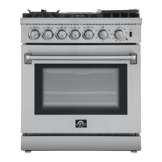 Forno FFSGS6196-30 Installation Manual
