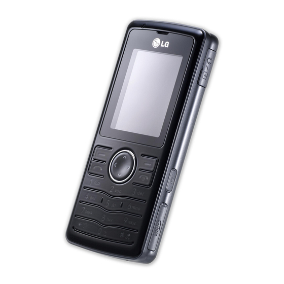 LG KG195 User Manual
