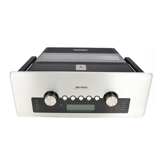 Audio Research GSPre User Manual