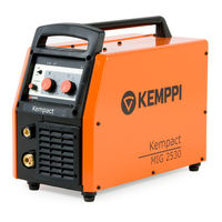 Kemppi Kempact MIG 2530 Operating Manual