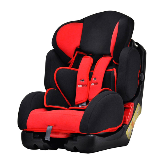 Babyauto Savile V8A Instructions For Use Manual