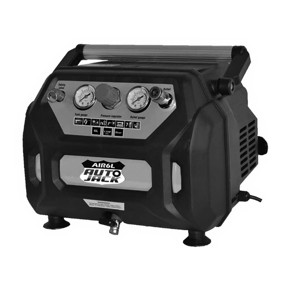 User Manuals: Autojack AIR6L Oil Free Compressor