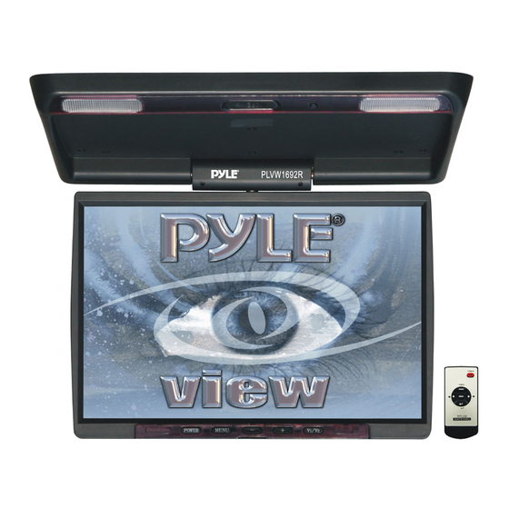 Pyle view PLVW1692R Instruction Manual