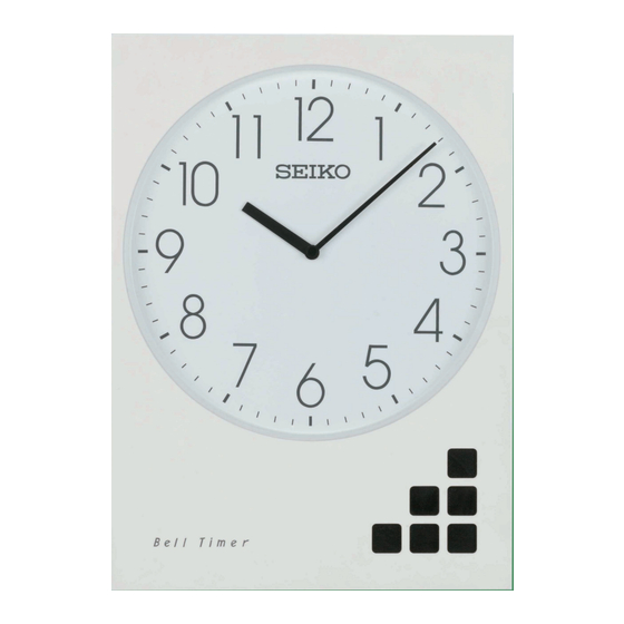 Seiko QBT-30 Operating Instructions Manual