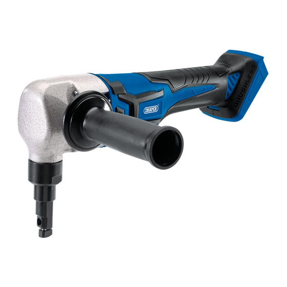 Draper 55742 20V Brushless Nibbler Manuals