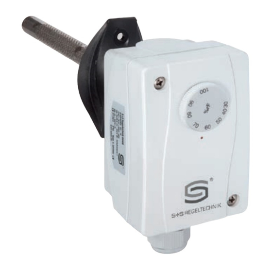S+S Regeltechnik HYGRASREG КН-10 Operating Instructions, Mounting & Installation