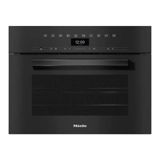 Miele DGC 7440 Operating And Installation Instructions