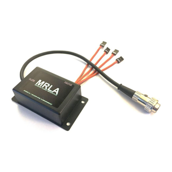 Mtroniks MRLA Manual