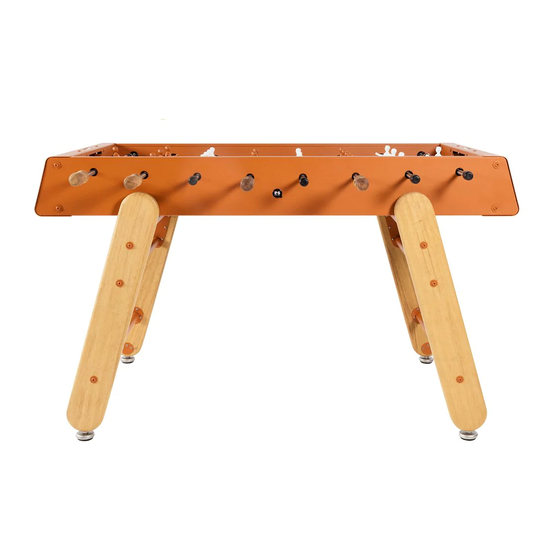 RS Barcelona RS4 Home Football Table User Manual