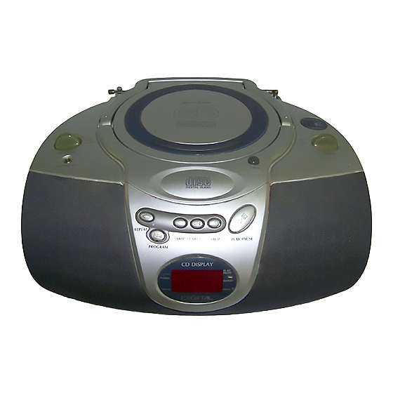 Lenoxx Sound CD-110 Operating Instructions Manual