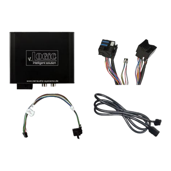 Car-Interface v.LOGiC CI-V5-CCC-PNP Manual