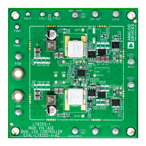 Analog Devices EVAL-LT8355-1-AZ Manual