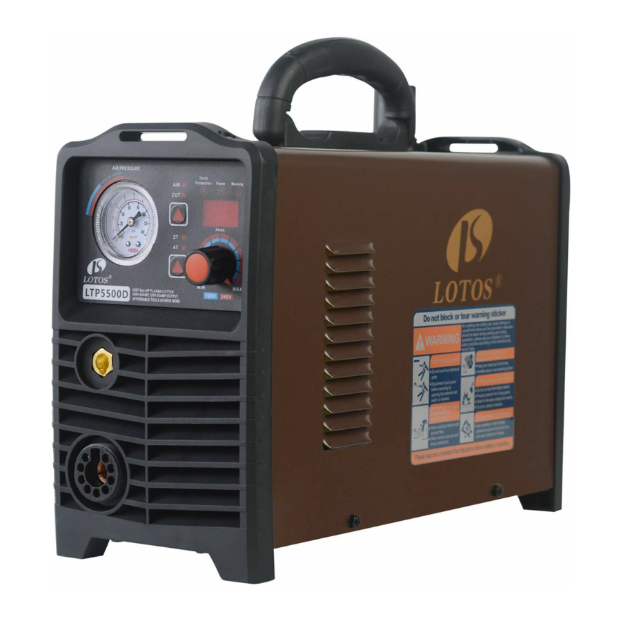 LOTOS LTP5500D Manuals