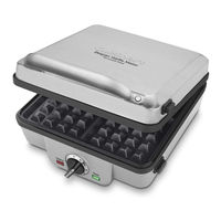 Cuisinart WAF-300 Series Instruction And Recipe Booklet