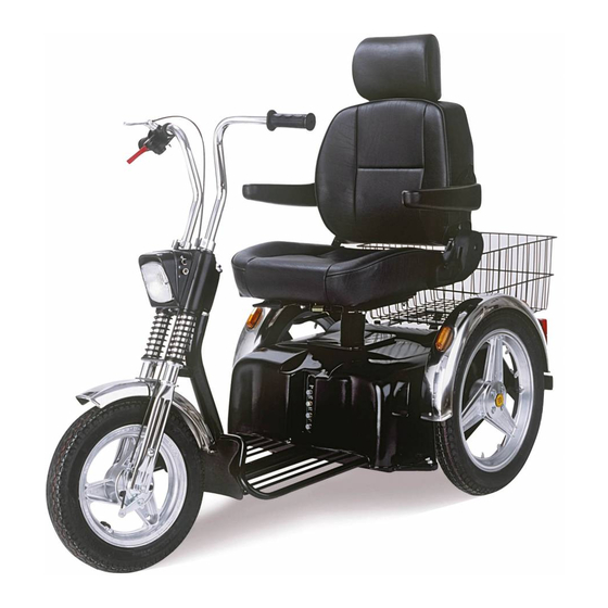 Afikim SPORTSTER SE Mobility Scooter Manuals