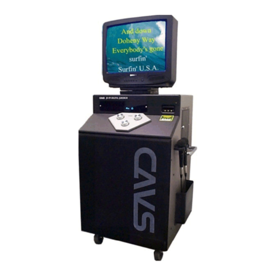 CAVS JB-99RT Quick Start Manual