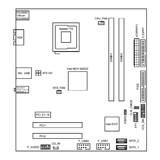Foxconn 945GZ7MC Manuals