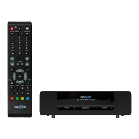 Mede8er MED400X2 User Manual